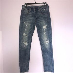 American Eagle tomgirl jeans